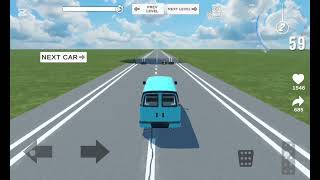 Can this van make it? | Flying car driving #van #drivingsimulator #androidgames #driving #simulator