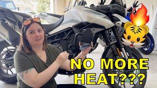 Tiger 900 Radiator Heat Solution???