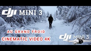 DJI MINI 3 - CINEMATIC DRONE  4K VIDEO -Montagne-Neige