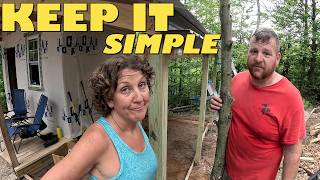 Building a Self-Sufficient Off-Grid Cabin: Rainwater Harvesting Expansion- Quick and Easy