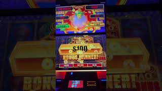 Winning Big Low rolling on a New slot @ Windcreek!! #youtubeshorts #shorts