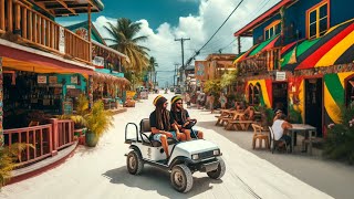 A Golf Cart & Margarita Tour of San Pedro, Belize