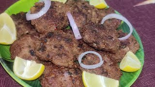 Soft & Juicy Tawa Mutton Kabab Recipe|Street Food Special Tawa Kabab❤...........