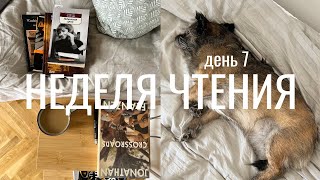 ФИНАЛ НЕДЕЛИ ЧТЕНИЯ I ленивый день, Саган, итоги недели