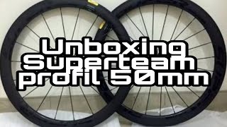 Unboxing Wheelset Superteam Second Like New Langsung upgrade di roadbike Lapierre Audacio 400