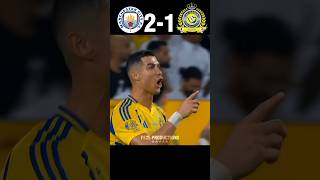 The Day Ronaldo Showed Haaland who is the Boss | Al Nassr vs Man City Friendly 2024 #football