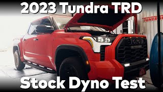 Toyota Tundra TRD PRO Testing | Stock Dyno Results | SOLAR OCTANE