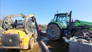 Manure Fill Pipe Pulled Apart!!!... What A Mess (S1E52)