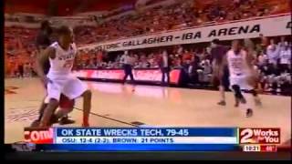 Oklahoma State wrecks Texas Tech, 79-45