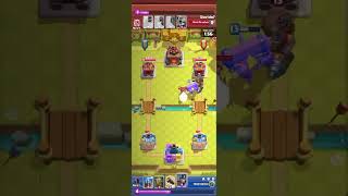 Cocky double evo opponent tastes defeat #clashroyalemoments