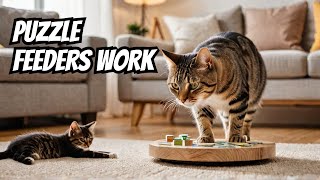 The Cat Puzzle Feeders That Actually Work 🐱