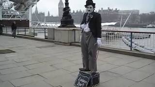 Charlie Chaplin visits London