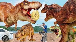 Most Dramatic T-rex Dinosaur Chase Movie 2024 | Trex attack | Jurassic Park Fan Movie Dinosaur Hunt