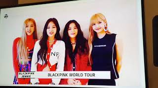 BLACKPINK World Tour With Kia film @ concert booth in Berlin | 블랙핑크