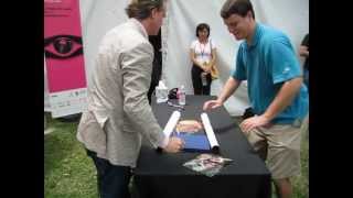 Cary Elwes signing autographs (Princess Bride, Robin Hood: Men in Tights) - TopSignatures.com