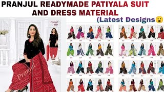 Pranjul Readymade Patiyala suit And Dress Material || Latest Designs ||Priyanshi Vol.22