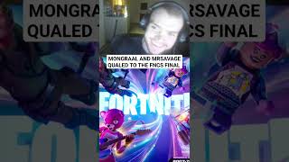 can't believe they did it 😱 #fortnite #mongraal #mrsavage #fncs