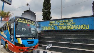 RUWET SUASANA TERMINAL BUS TAWANGMANGU