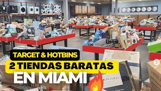 2 lugares en MIAMI para COMPRAR BARATO: TARGET & HOTBINS | La 2da tienda MUY POCOS LA CONOCEN