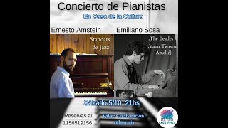 CONCIERTO DE PIANISTAS EN LAGO PUELO