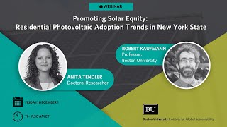 Promoting Solar Equity: Residential Photovoltaic Adoption Trends in New York State