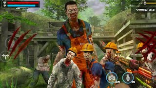 Dead Target Game Play.  Forest Zombie Kill Mission 3