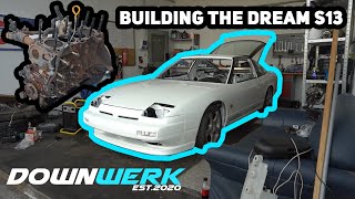 Building the DREAM S13 Nissan 200SX | ENGINE PREP | Ep. 3 | DWNWRK