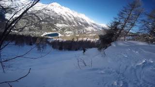 Powder day at Le Tour, Chamonix