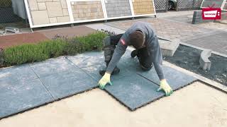 Hoe plaats je de Ceramidrain? Hoe plaats je keramische terrastegels met onderlaag? | TuinVisie