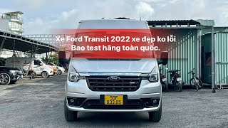 Bán xe Ford Transit 2022 lướt 33000km, xe đẹp ko lỗi nhỏ, bao test hãng toàn quốc, giá tốt nhất SGòn