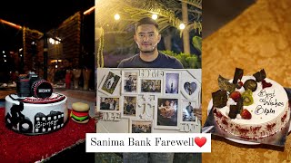 Sanima Bank Farewell | Final Goodbye