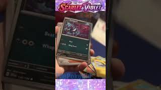 Armarouge! Scarlet and Violet booster pack opening #pokemon #pokemoncards #shorts