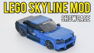 LEGO Nissan skyline r34 MOD / MOC | SHOWCASE