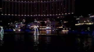 Las Vegas fountains at the Bellagio