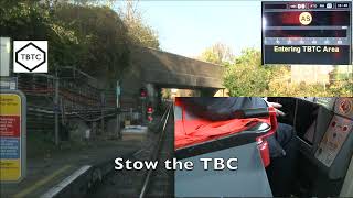 Northern line TBTC signalling