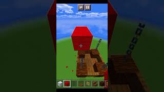 Hot Air balloon in Minecraft 🎈 #shorts