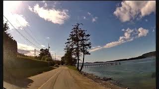 Driving on Salt Spring Island, BC from Southey Point Road to Fernwood Public Dock - ihikebc.com