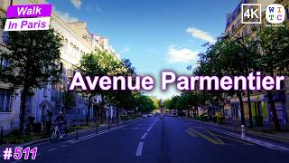 Avenue Parmentier, Paris, France | paris walking tour | Paris 2024