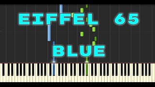 Eiffel 65 - Blue (Da Ba Dee) on piano