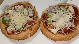 Bun Pizza Recipe | #ytmusic #ytshortsviral #tasty #delicious #shaheenskitchenandlifestyle