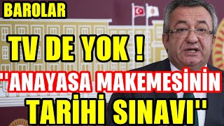 ANAYASA MAHKEMESİ NİN TARİHİ SINAVI ENGİN ALTAY (CHP ) 2020