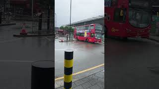 Dlr and London buses in Stratford