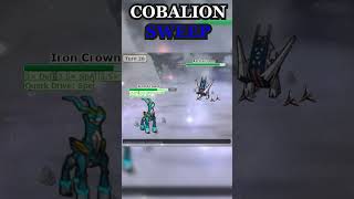 COBALION SWEEP #pokemonscarletandviolet #pokemon #pokemonshowdownsweep