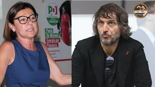 Cruciani implacabile con Paola de Micheli abbiamo sentito una supercaz**la spaventosa