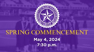 UMHB Spring Commencement 2024