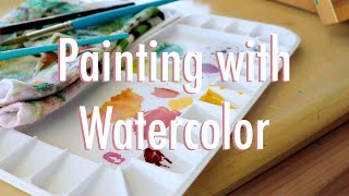 Painting with Watercolor | Holbein Artist Grade Paint : First Impressions, Swatches, Color Wheel