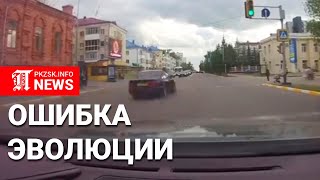 BMW по встречке в Петропавловске