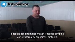 PESSOAS SIMPLES CONVOCADAS À GUERRA SÃO MALTRATADAS PELO EXÉRCITO UCRANIANO