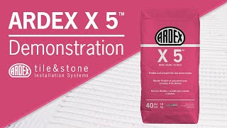 ARDEX X 5™ | Demonstration