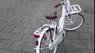 Spirit Cargo 24 inch wit meisjes Transportfiets